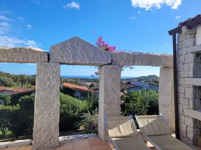 Paesaggio naturale nelle vicinanze della villa