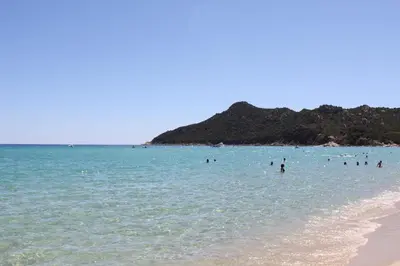 Paesaggio naturale nelle vicinanze della villa