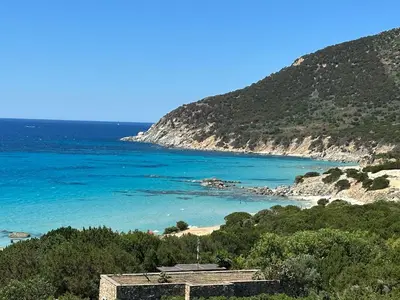 Paesaggio naturale nelle vicinanze della villa