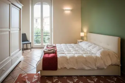 Letto o letti in una camera di ExmA Luxury Apart Cagliari Center Reserved Parking