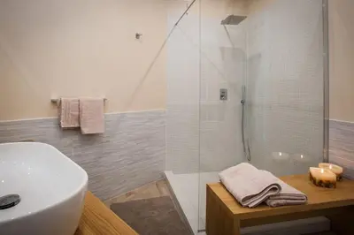 Bagno di ExmA Luxury Apart Cagliari Center Reserved Parking