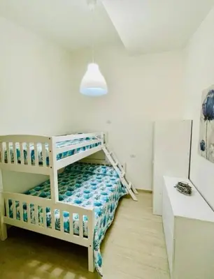Letto o letti in una camera di Blue Home Solanas