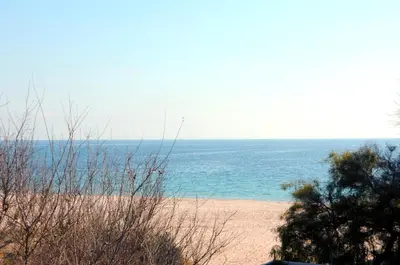 Paesaggio naturale nelle vicinanze della villa