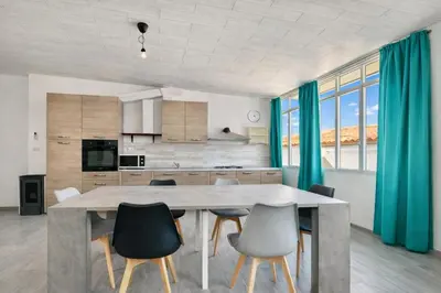 Cucina o angolo cottura di Bonòra Suites