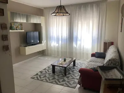 TV o dispositivi per l'intrattenimento presso Casa vacanze a due passi dal Poetto