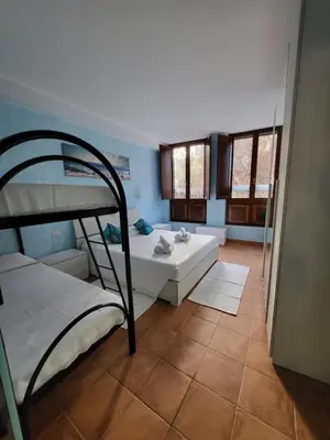 Letto o letti in una camera di La brezza marina