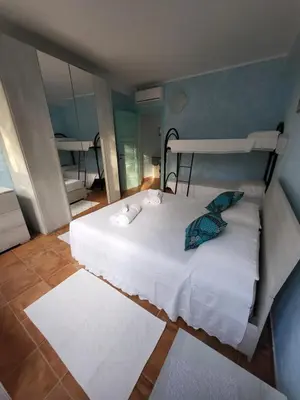 Letto o letti in una camera di La brezza marina