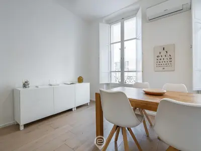 Area soggiorno di White Dream Apartment