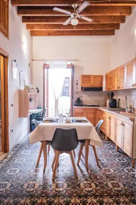 Cucina o angolo cottura di A cà da Ruziña