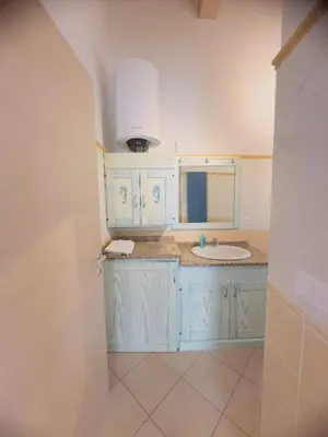 Cucina o angolo cottura di Domu Imbirdi - Vista panoramica sul mare