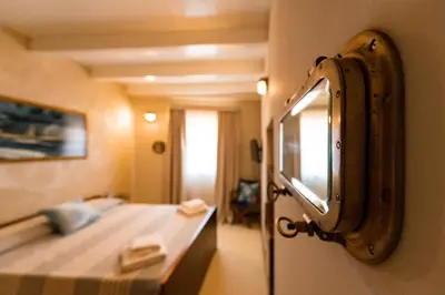 Letto o letti in una camera di Le Tre Caravelle