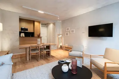 Cucina o angolo cottura di Trinità UrbanHaven - Cuore di Cagliari