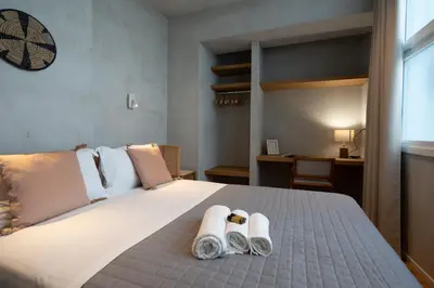 Letto o letti in una camera di Trinità Panoramic - Cuore di Cagliari