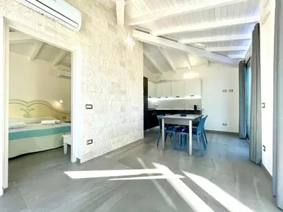 Letto o letti in una camera di Wind Rose Villa