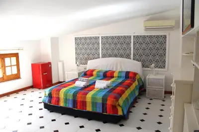 Letto o letti in una camera di Casa Corda/Loof