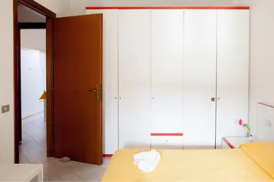 Letto o letti in una camera di [Free Parking & Wi-Fi] - 10 min dal Mare