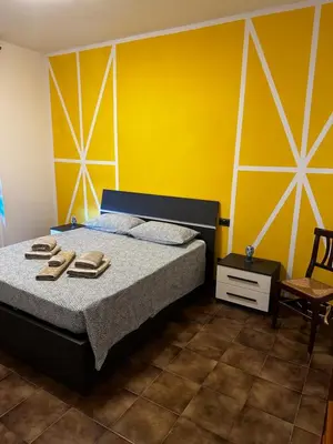 Letto o letti in una camera di Beppo’s Domus