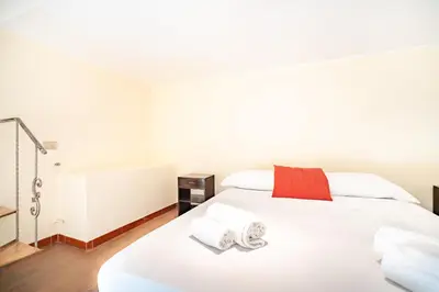 Letto o letti in una camera di Romantico - Terrazza - Marina - centro storico