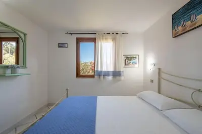 Letto o letti in una camera di Comfort a 4 minuti dal mare- Giardino e bbq