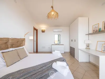 Letto o letti in una camera di Pan Home