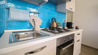 Cucina o angolo cottura di Appartamento La Vecchia Ancora Casa Vacanza