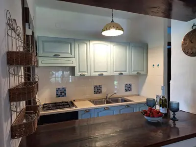 Cucina o angolo cottura di Villa Carlebia - Piscina Privata - Spiagge raggiungibili a piedi