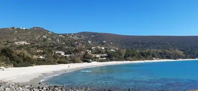 Paesaggio naturale nelle vicinanze della villa