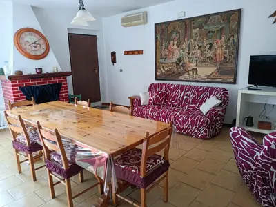 Area soggiorno di Casa Bonaria - IUN R 6698