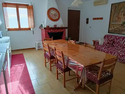 Area soggiorno di Casa Bonaria - IUN R 6698