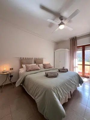 Letto o letti in una camera di CA' DU GU' Free wifi - centrale