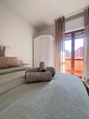 Letto o letti in una camera di CA' DU GU' Free wifi - centrale