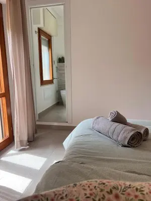 Letto o letti in una camera di CA' DU GU' Free wifi - centrale