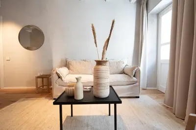 Area soggiorno di Trinità UrbanNest - Cuore di Cagliari