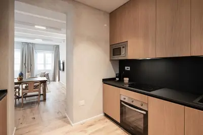 Cucina o angolo cottura di Trinità UrbanNest - Cuore di Cagliari