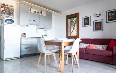 Cucina o angolo cottura di Casa Bea - free wifi - vista mare