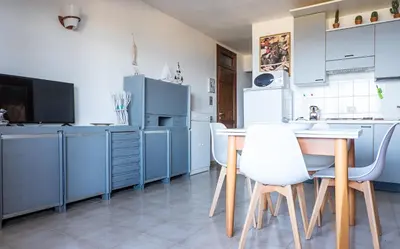 Cucina o angolo cottura di Casa Bea - free wifi - vista mare