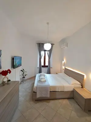 Letto o letti in una camera di Stefanie Home Boutique