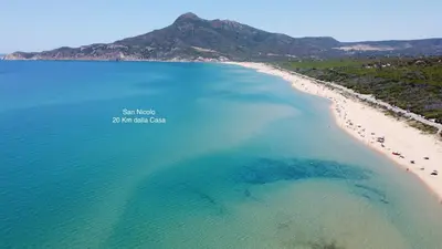 Paesaggio naturale nelle vicinanze della casa vacanze