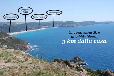 Paesaggio naturale nelle vicinanze della casa vacanze