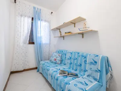 Area soggiorno di Apartment Porru by Interhome