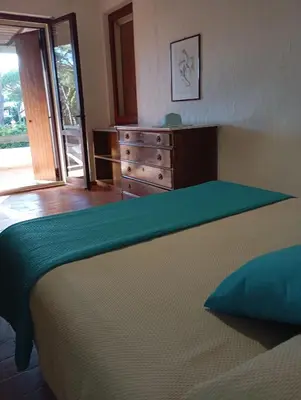Letto o letti in una camera di Villa Giulia 3 Levels