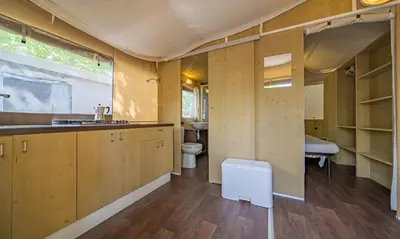 Cucina o angolo cottura di Camping Village S'Ena Arrubia