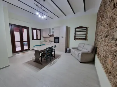 Area soggiorno di Sa Costera Guest House