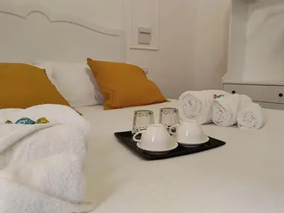 Letto o letti in una camera di Gala Sardinia