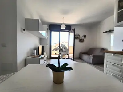 Letto o letti in una camera di Casa Fanna