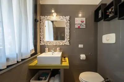 Bagno di Elegante Villa Lu' centro Città a 10 minuti dal mare