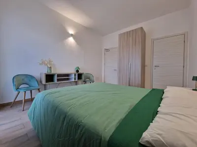 Letto o letti in una camera di Stramontel