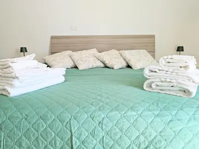 Letto o letti in una camera di Stramontel