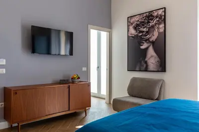 TV o dispositivi per l'intrattenimento presso Ginett's House