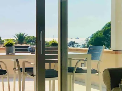 Balcone o terrazza di 100mt from Campulongu beach with sea view